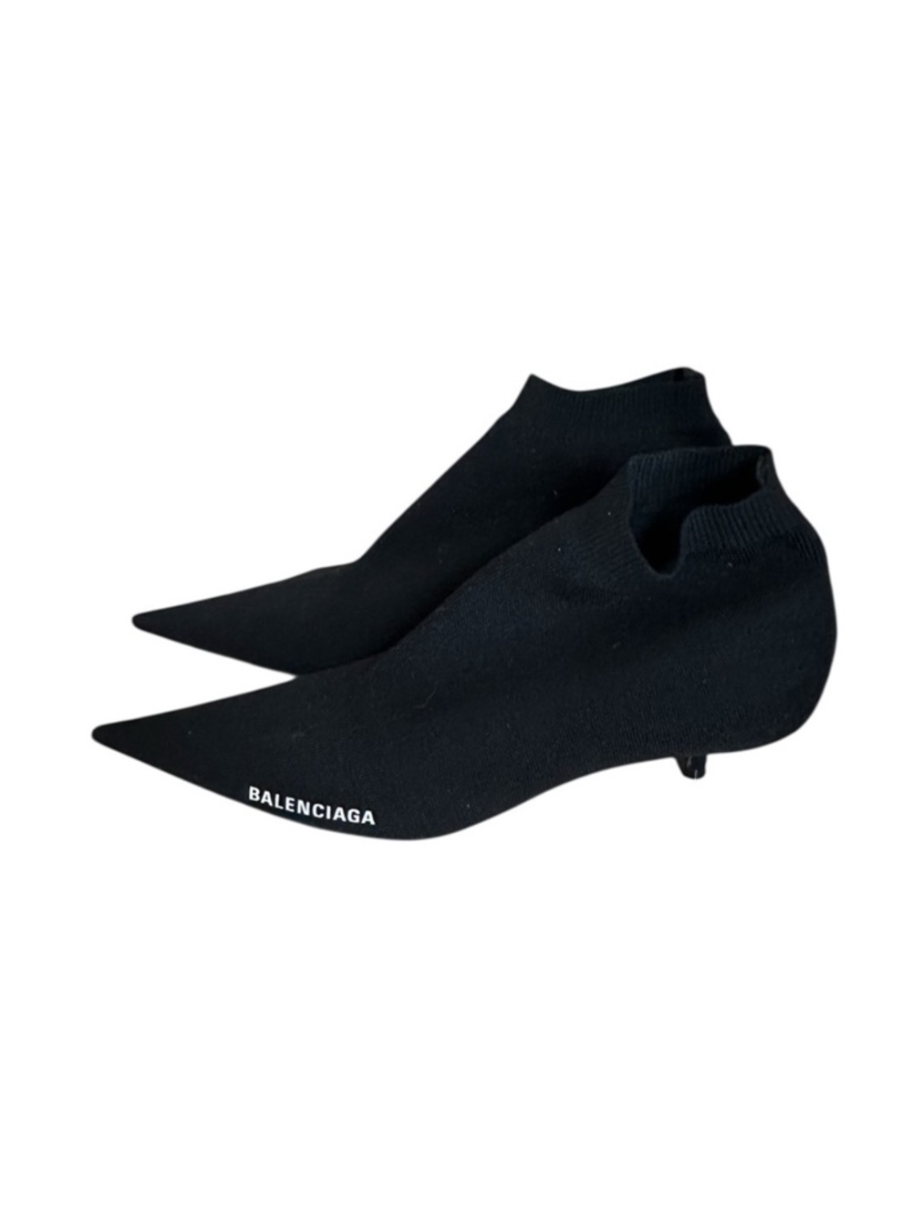 Balenciaga Knife knit Logo boots RETAIL 1,195 - Picture 3 of 11